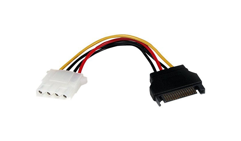 StarTech.com 6in SATA to LP4 Power Cable Adapter - F/M - Power Adapter