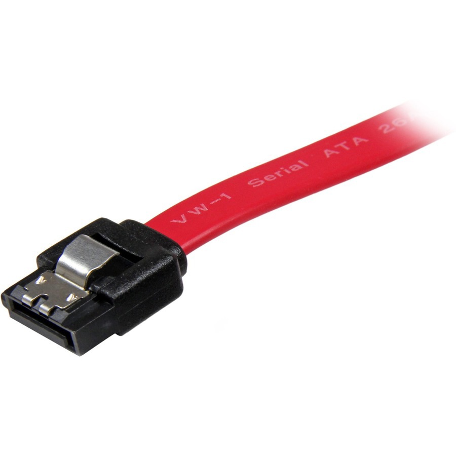 Thumbnail 3 of 3 for StarTech.com Latching SATA Cable - SATA cable - Serial ATA 150/300/600 - SATA (R) to SATA (R) - 5.9 in - latched - red
