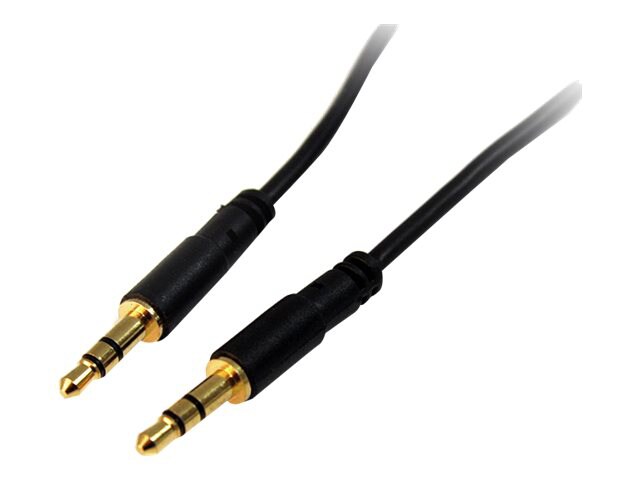 StarTech.com 6 ft Slim 3.5mm Stereo Audio Cable - M/M