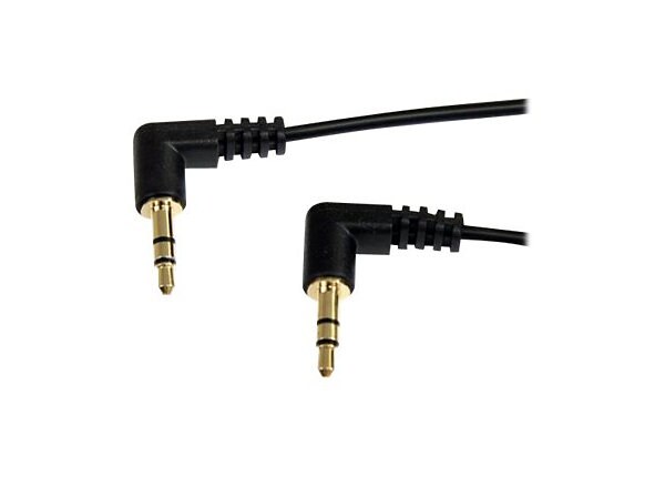 StarTech.com Slim 3.5mm Right Angle Stereo Audio Cable - audio cable - 1.8 m