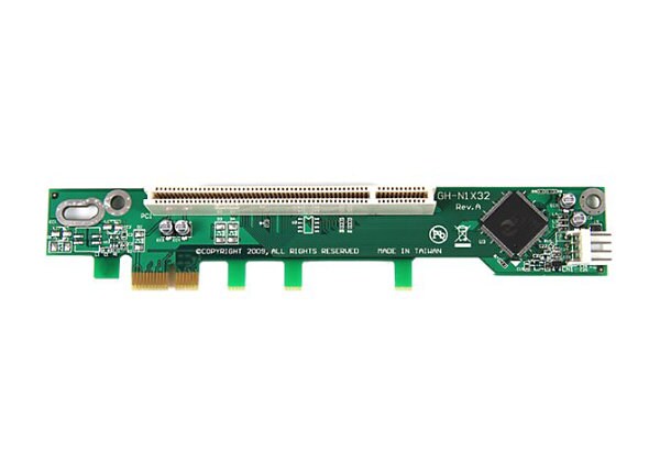 StarTech.com PCI Express to PCI Riser Card x1 for Intel 1U IPC Server - riser card