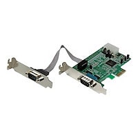StarTech.com 2 Port Low Profile Native RS232 PCI Express Serial Card