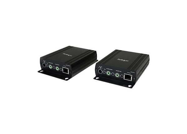 StarTech.com HDMI over Cat5 Video Extender with Audio - RS232 and IR Control - video/audio extender
