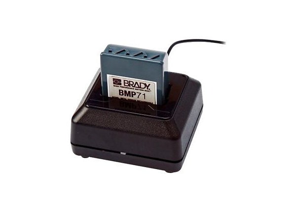 Brady Quick Charger for BMP71 Label Printer - Black