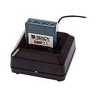 Brady Quick Charger for BMP71 Label Printer - Black