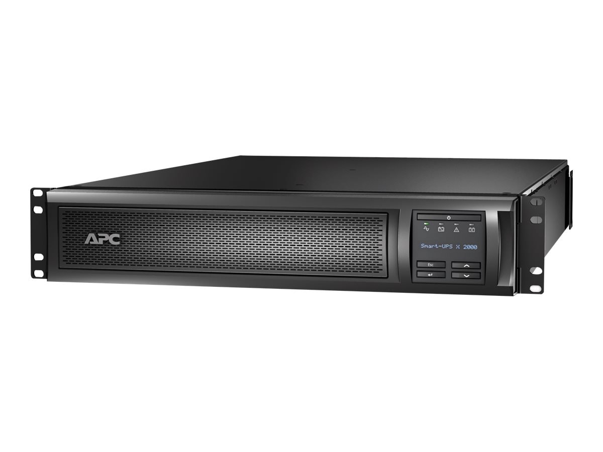 APC Smart-UPS X 2000VA Sinewave 2U Rackmount Extended Run, LCD, 120V