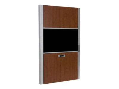 Capsa Healthcare Wall Cabinet Workstation - cabinet unit - for LCD display