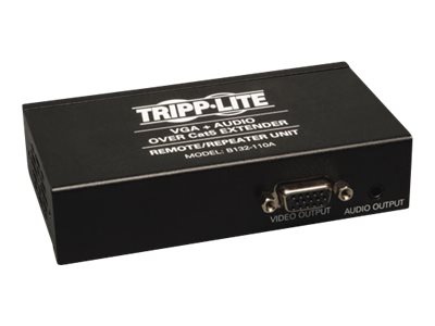 Tripp Lite VGA + Audio over Cat5 Extender Remote Repeater Unit TAA GSA