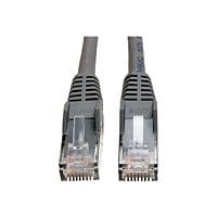 Tripp Lite 50ft Cat6 Gigabit Snagless Molded Patch Cable RJ45 M/M Gray 50' - patch cable - 15.2 m - gray