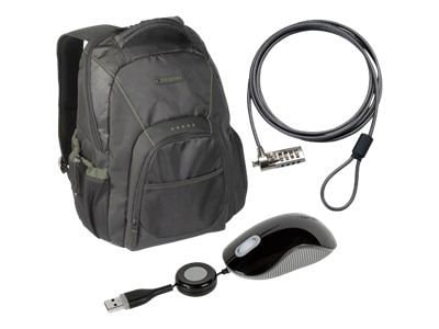 Fujitsu Student Essential Backpack Bundle - notebook carrying backpack
