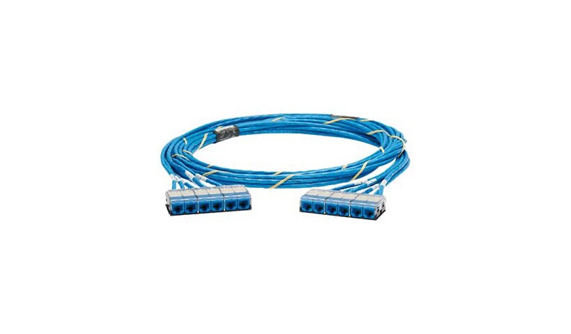 Panduit QuickNet Cable Assembly - network cable - 10 ft - blue