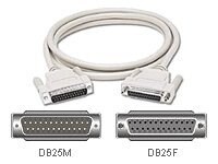 C2G - serial / parallel extension cable - DB-25 to DB-25 - 91.4 cm