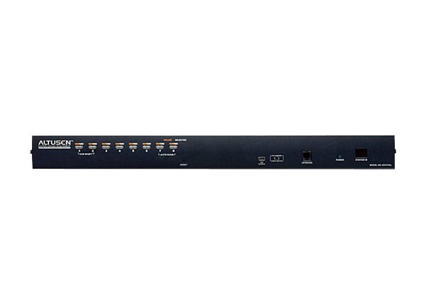 ATEN 8PORT CAT5 IP KVM 1U