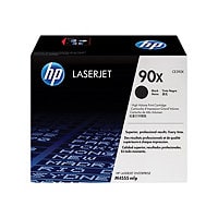 HP 90X (CE390X) Original Laser Toner Cartridge - Single Pack - Black - 1 Each