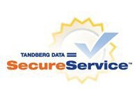Tandberg Data SecureService Onsite - extended service agreement (renewal) - 2 years - on-site