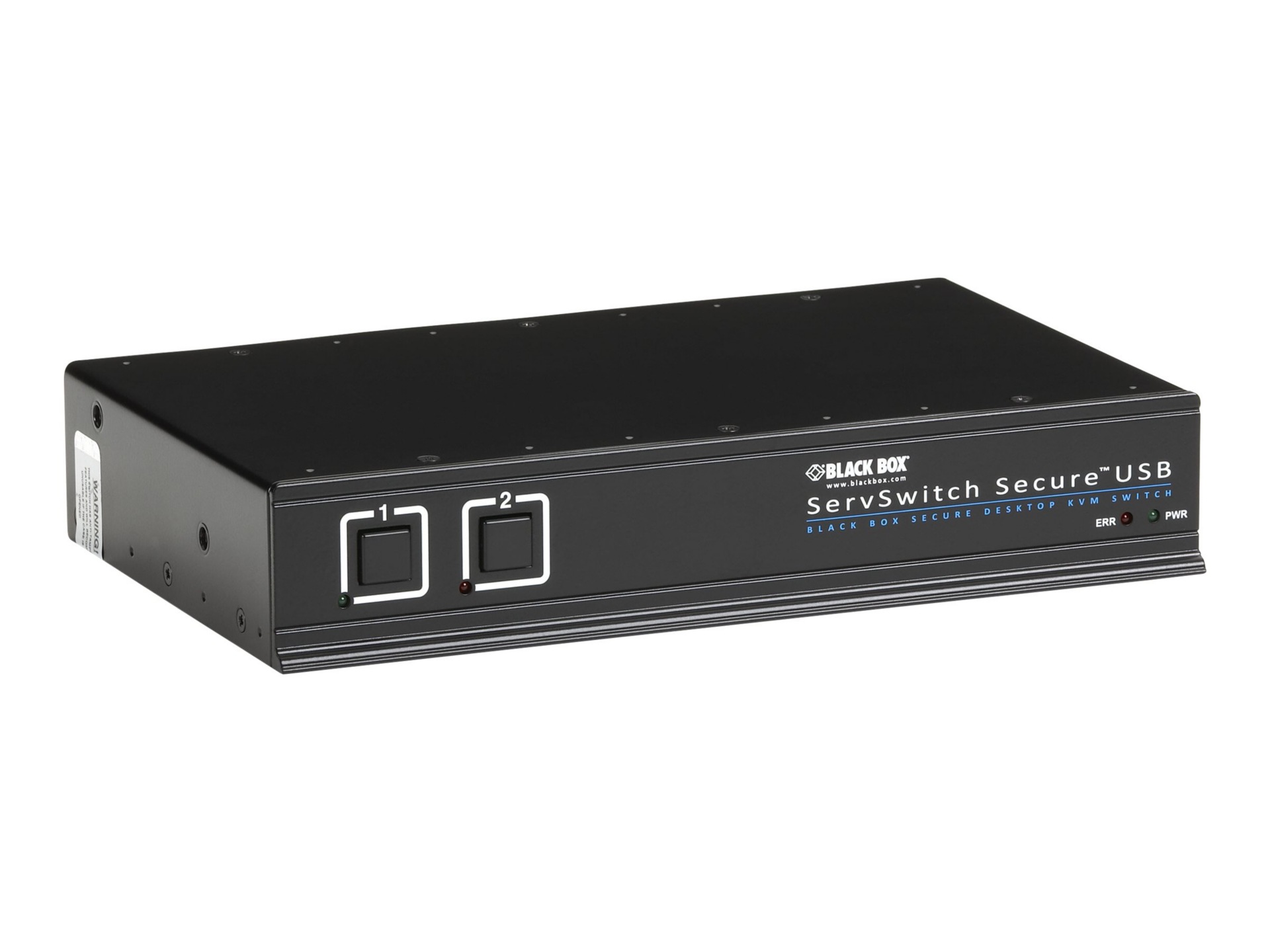 Black Box ServSwitch Secure - KVM / audio switch - 2 ports