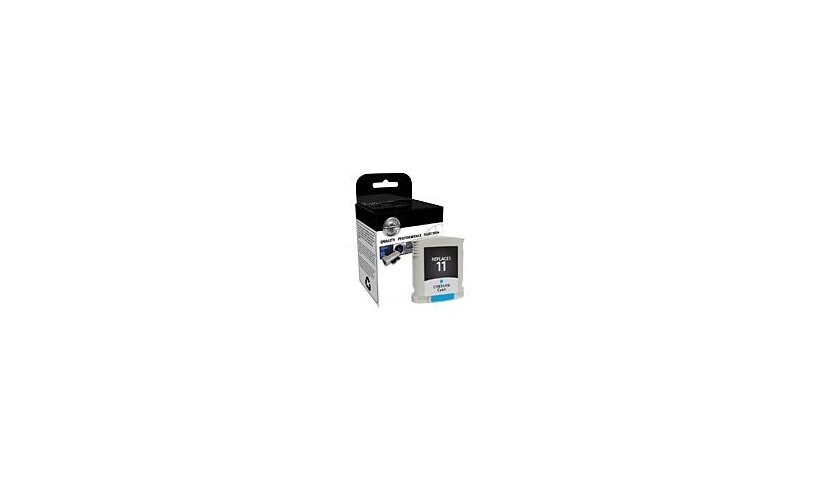 Clover Remanufactured Ink for HP 11 (C4836A), Cyan, 1,750 page yield