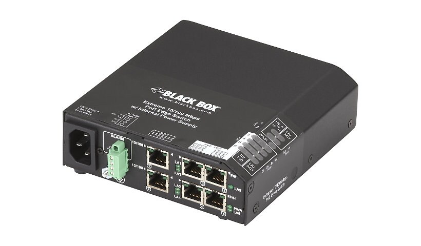 Black Box Extreme PoE PSE Switch - switch - 6 ports