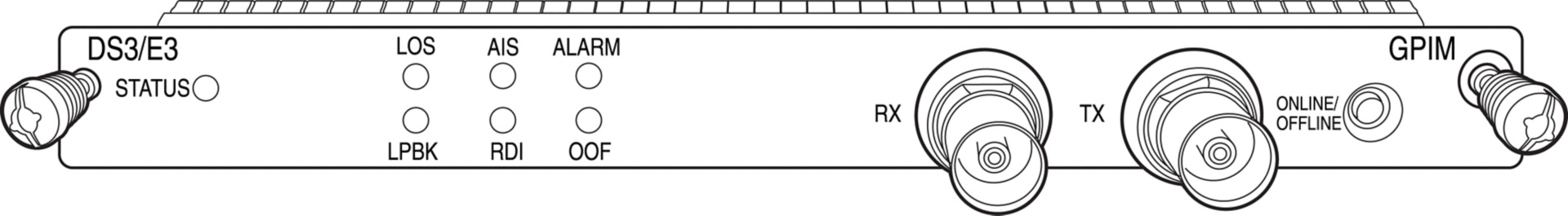 Juniper Networks SRX Series Clear Channel GPIM - expansion module