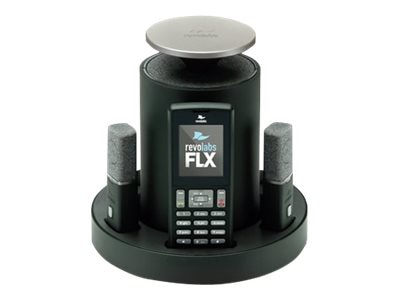 Revolabs FLX 2 Analog Wireless Conference Phone w/ two Omni Microphones 