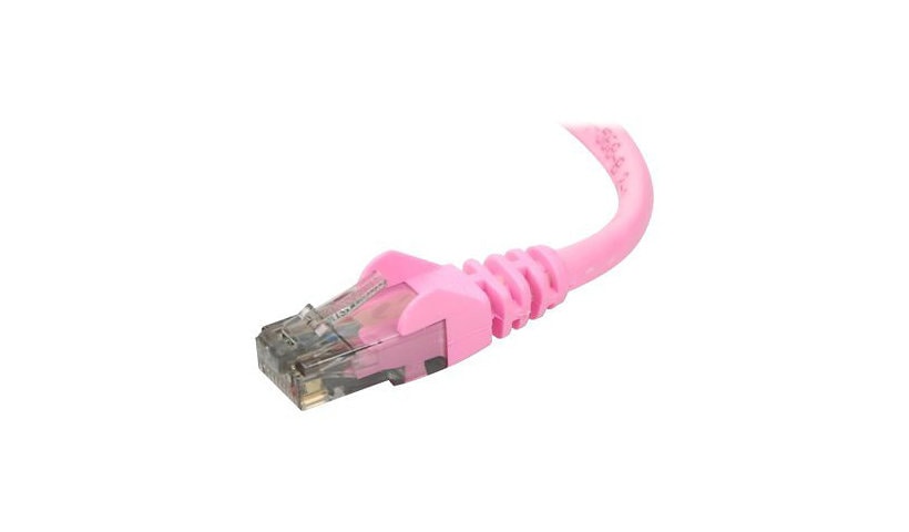 Belkin Cat6 4ft Pink Ethernet Patch Cable, UTP, 24 AWG, Snagless, Molded, RJ45, M/M, 4'