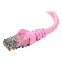 Belkin Cat6 4ft Pink Ethernet Patch Cable, UTP, 24 AWG, Snagless, Molded, RJ45, M/M, 4'