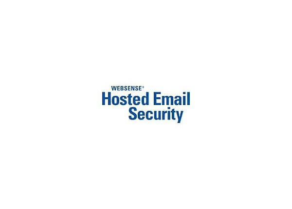 Websense Hosted Email Security and Content Control - subscription license renewal (3 years) - 1 seat