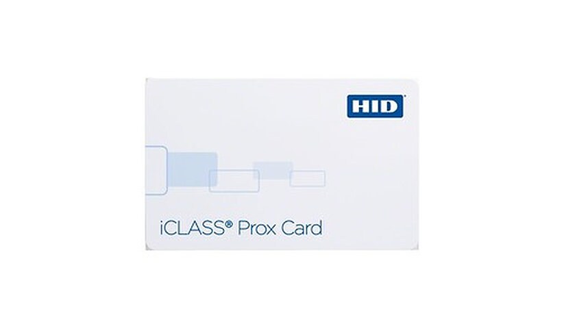 HID iCLASS Prox Card with 32K Bit Memory