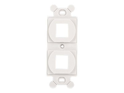Panduit NetKey 106 Duplex Module Frame - wall mount frame kit