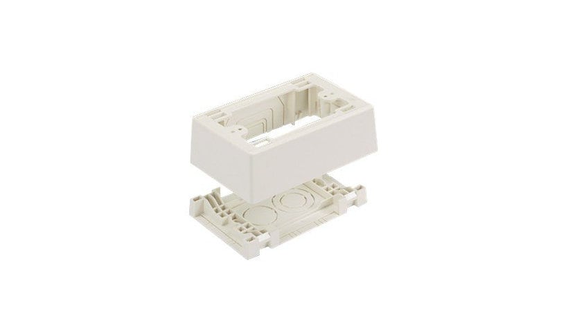 Panduit Pan-Way Fast-Snap Surface Mount Outlet Box - surface mount box