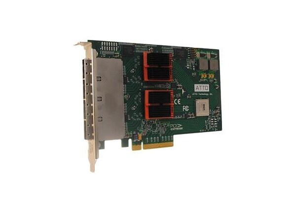 ATTO ExpressSAS H6F0 - storage controller - SATA 6Gb/s / SAS 6Gb/s - PCIe 2.0 x8