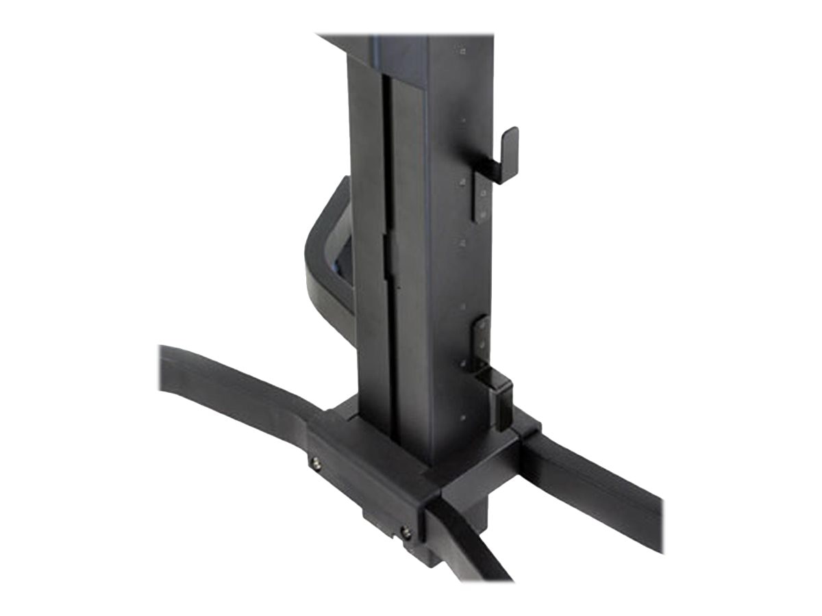 Thumbnail 3 of 10 for Ergotron TeachWell® Mobile Digital Workspace - Mobile Desk and AV Hub - Black