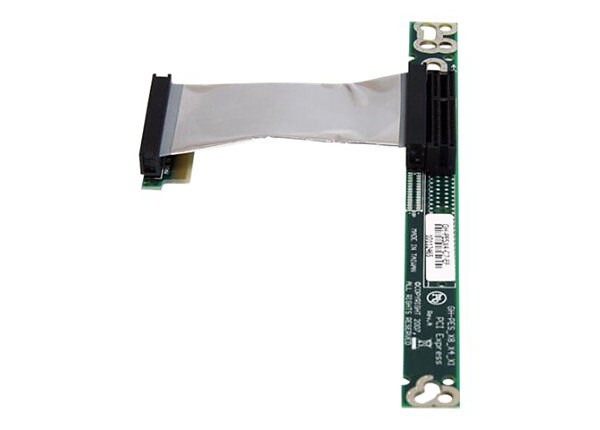 StarTech.com PCI Express x4 Left Slot Riser Adapter Card with Flexible Cable - riser card
