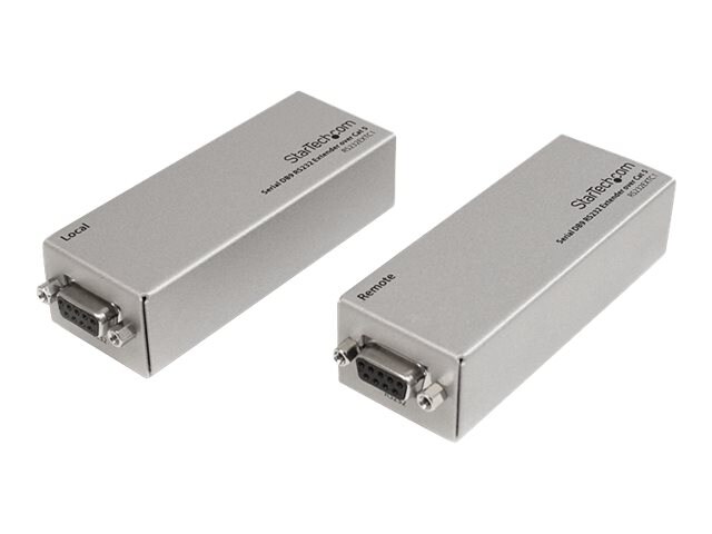 StarTech.com Serial DB9 RS232 Extender over Cat 5 - Up to 3300 ft (1000 meters)