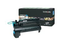 Lexmark - Extra High Yield - cyan - original - toner cartridge - LRP, government GSA - TAA Compliant