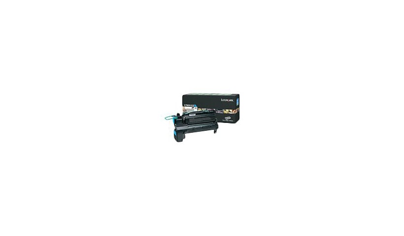 Lexmark - Extra High Yield - cyan - original - toner cartridge - LRP, government GSA - TAA Compliant