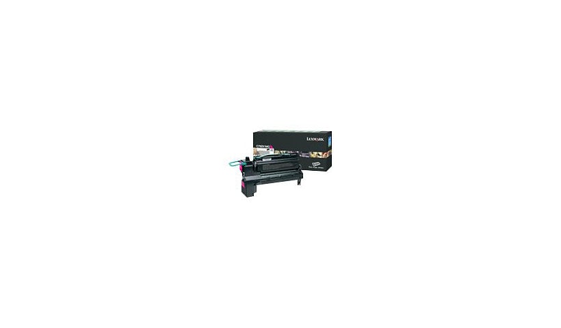 Lexmark - Extra High Yield - magenta - original - toner cartridge - LRP, government GSA - TAA Compliant