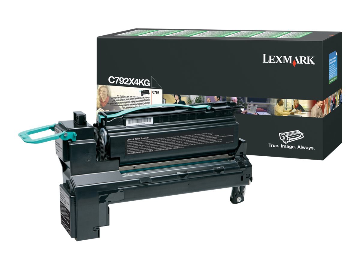 Lexmark - Extra High Yield - black - original - toner cartridge - LRP