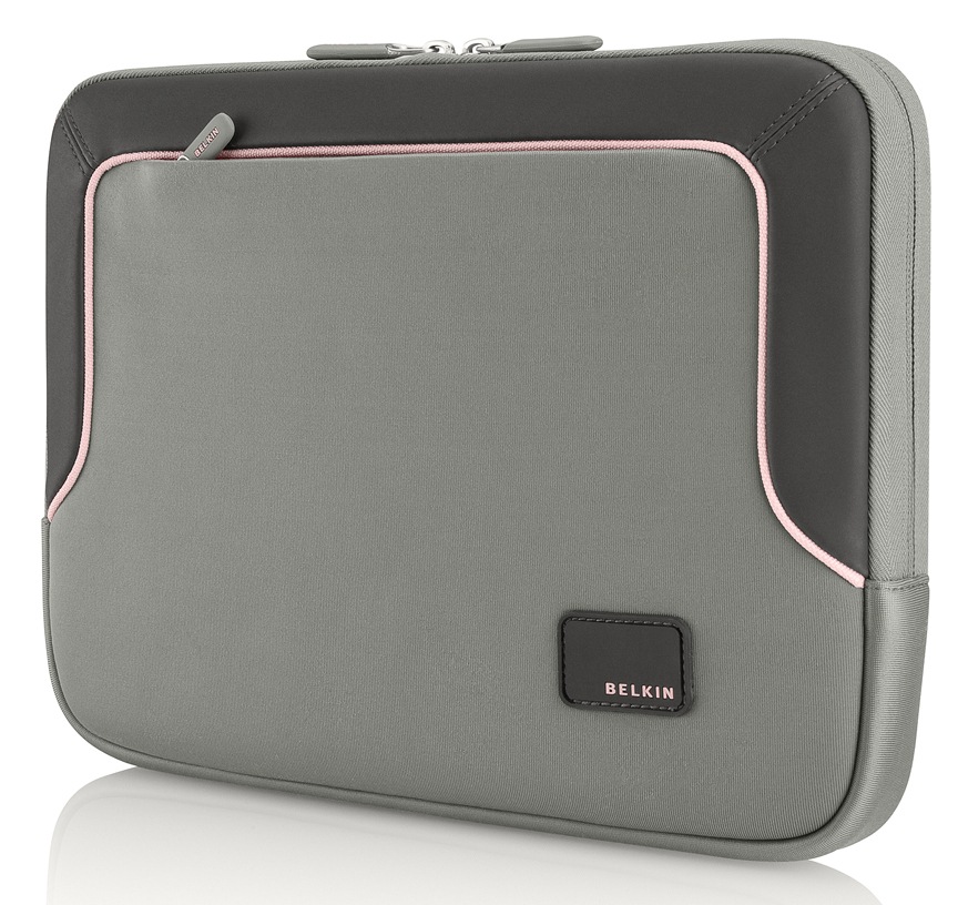 Belkin 15.6" Evo Sleeve Gray/Pink