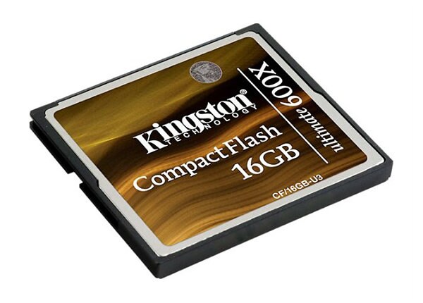 Kingston Ultimate - flash memory card - 16 GB - CompactFlash
