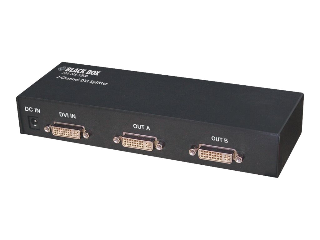 BLACK BOX 1X2 DVI SPLITTER