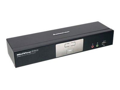 IOGEAR MiniView Dual Link DVI KVMP Pro with 7.1 Audio GCS1782G - KVM / audi