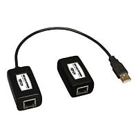 Tripp Lite 1-Port USB over Cat5 Cat6 Extender Transmitter & Receiver TAA