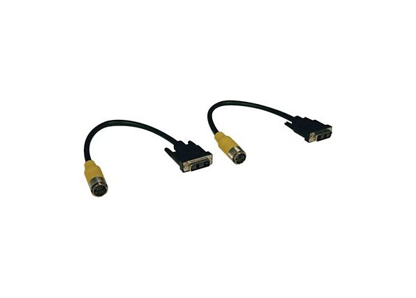 Tripp Lite Easy Pull Home Theatre DVI Cable Kit-DVI-D Single Link M/M - DVI cable kit - 30 cm