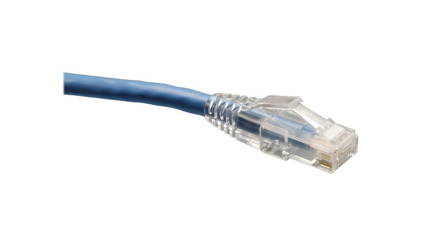 Eaton Tripp Lite Series Cat6 Gigabit Solid Conductor Snagless UTP Ethernet Cable (RJ45 M/M), PoE, Blue, 200 ft. (60.96
