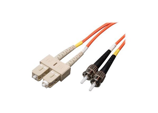 Tripp Lite 6M Duplex Multimode 62.5/125 Fiber Optic Patch Cable SC/ST 20' 20ft 6 Meter - patch cable - 6 m - orange