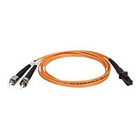 Eaton Tripp Lite Series Duplex Multimode 62.5/125 Fiber Patch Cable (MTRJ/ST), 1M (3 ft.) - patch cable - 0.9 m - orange