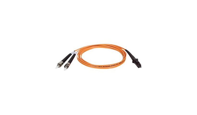Eaton Tripp Lite Series Duplex Multimode 62.5/125 Fiber Patch Cable (MTRJ/ST), 2M (6 ft.) - patch cable - 1.8 m - orange