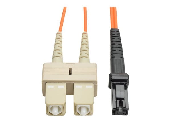 Tripp Lite 2M Duplex Multimode 62.5/125 Fiber Optic Patch Cable MTRJ/SC 6' 6ft 2 Meter - patch cable - 1.8 m - orange