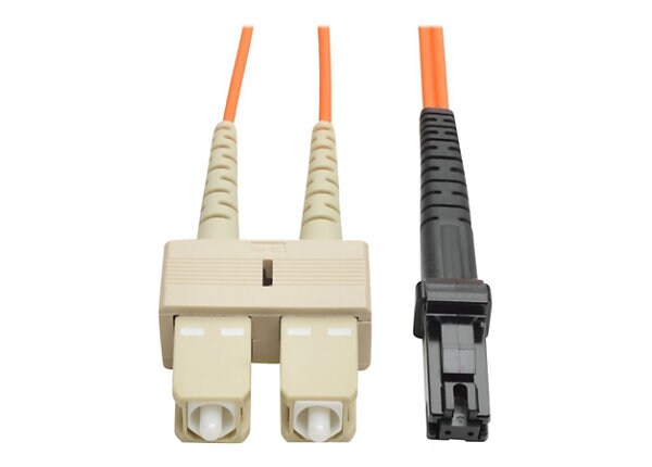 Tripp Lite 8M Duplex Multimode 62.5/125 Fiber Optic Patch Cable MTRJ/SC 26' 26ft 8 Meter - patch cable - 8 m - orange